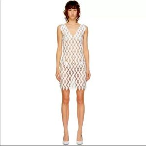 Paco Rabanna diamond link disco dress, 100%authentic